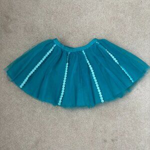 Gymboree Girls Blue Mesh Skirt